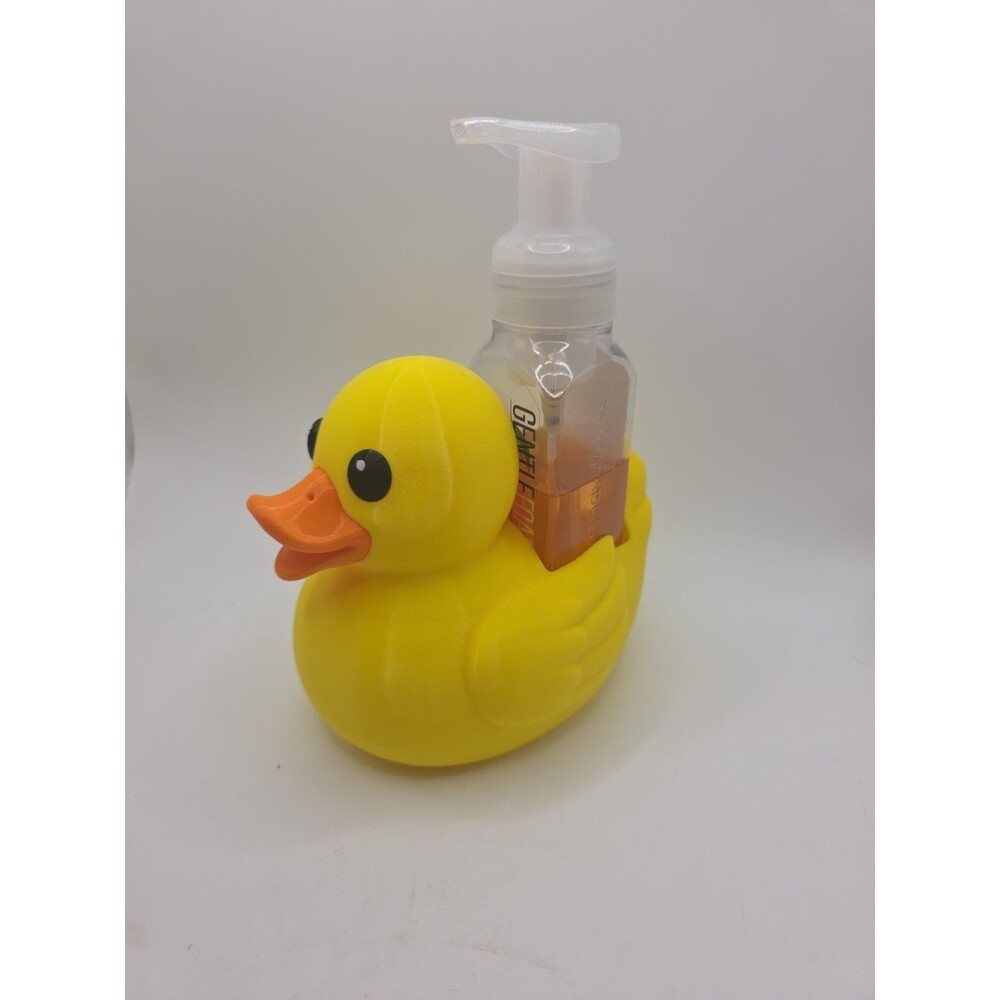 Rubber Duck Soap Dispenser Holder Fits Bath & Body Works Foaming Hand Soap